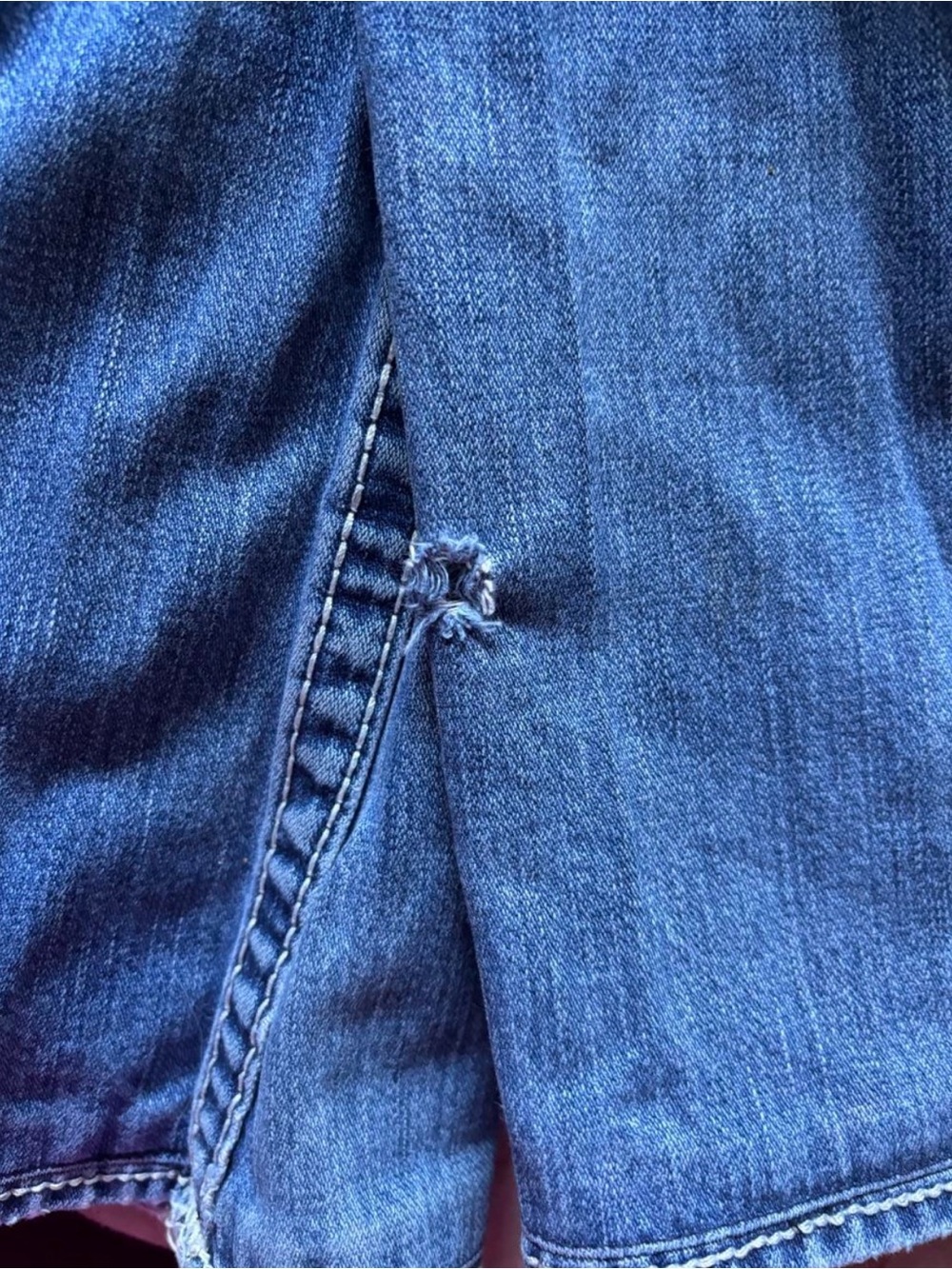 True Religion Lightwash Flare Jeans - Picture 8 of 8